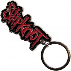 CurePink přívěsek na klíče Slipknot Logo SKKEY01