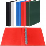 LINARTS Pořadač 4 kroužkové s přebalem A4, 60 mm, červený – Zboží Živě
