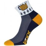 VoXX Ralf X cyklistické ponožky šedá žlutá – Zboží Mobilmania