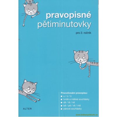 Pravopisné pětiminutovky 2.r. – Hledejceny.cz