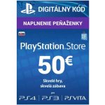 PlayStation dárková karta 50€ – Zboží Mobilmania