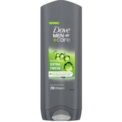 Unilever Dove Men+Care sprchový gel Extra Fresh 250 mll – Hledejceny.cz