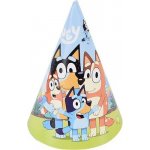 Cakesicq Párty papírová čepička pejsci Bluey 6ks – Zboží Dáma