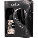 Kraken Black Spiced Rum 40% 1 l (darčekové balenie 1 pohár)