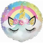 Balón foliový Jednorožec UNICORN 45 cm – Zboží Dáma