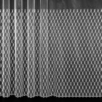 Mantis Tylová záclona 533/601, vyšívané květinky, s bordurou, bílá výška 280cm ( v metráži) – Zboží Mobilmania