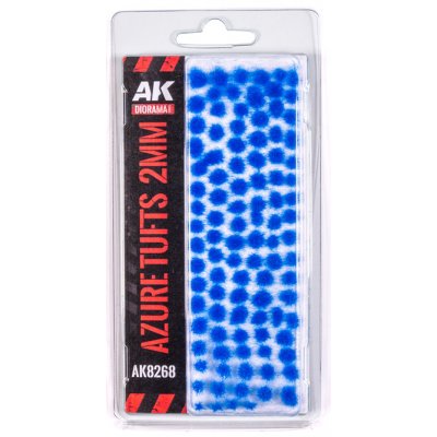 AK Interactive Modelářský porost AK Azure Fantasy tufts 2 mm – Zboží Dáma