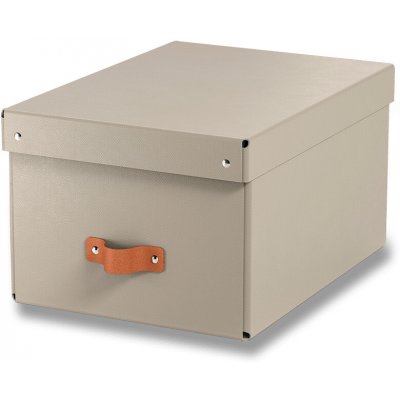 Leitz Puro úložný box A4 260 x 200 x 350 mm béžový 2 ks – Hledejceny.cz