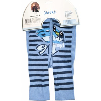 Auravia Dětské punčocháče modré s modrým autem – Zboží Mobilmania