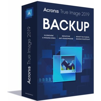 Acronis True Image 2019 - 3 Computers - BOX TI32L1LCZS