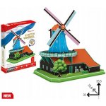 CubicFun 3D puzzle Holandský větrný mlýn 71 ks – Zboží Dáma