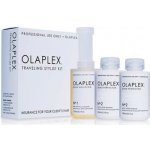 Olaplex Bond Multiplier No. 1 Traveling Stylist Kit Bond Multiplier No. 1 100 ml + Bond Perfector No. 2 2 x 100 ml + dávkovač Dosing Dispenser dárková sada – Sleviste.cz