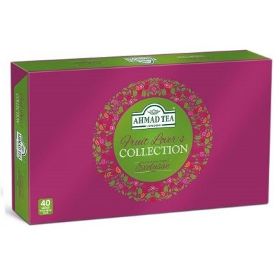 Ahmad Tea Fruit Lover's Collection ovocných čajů 40 sáčků – Zbozi.Blesk.cz