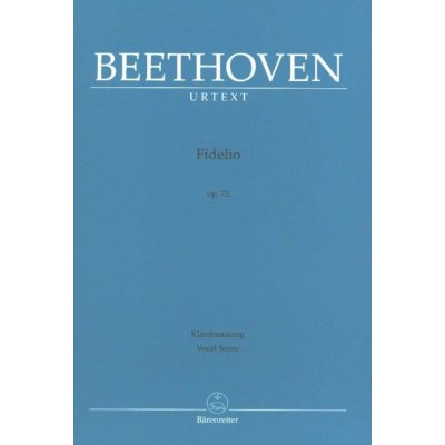 Beethoven Fidelio Op 72 noty na klavír zpěv – Hledejceny.cz