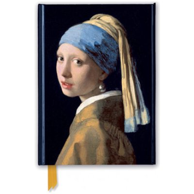 Johannes Vermeer: Girl with a Pearl Earring Foiled Journal – Hledejceny.cz