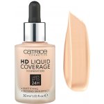 Catrice HD Liquid Coverage Foundation make-up 10 Light Beige 30 ml – Zboží Mobilmania