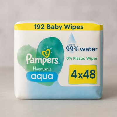 Pampers New Baby Dětské Čisticí Ubrousky 4 Balení = 200 Čisticích ubrousků – Zboží Dáma