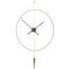 Hodiny Mclocks PP822 Pendulum Plus walnut-gold-black 80cm