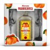 Pálenka Maruna Meruňkovice 45% 0,7 l (dárkové balení 2 sklenice)