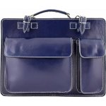 Pánská kožená aktovka 683 modrá – Zboží Dáma