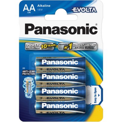 Panasonic Evolta AA 4ks LR6EGE/4BP – Zboží Mobilmania