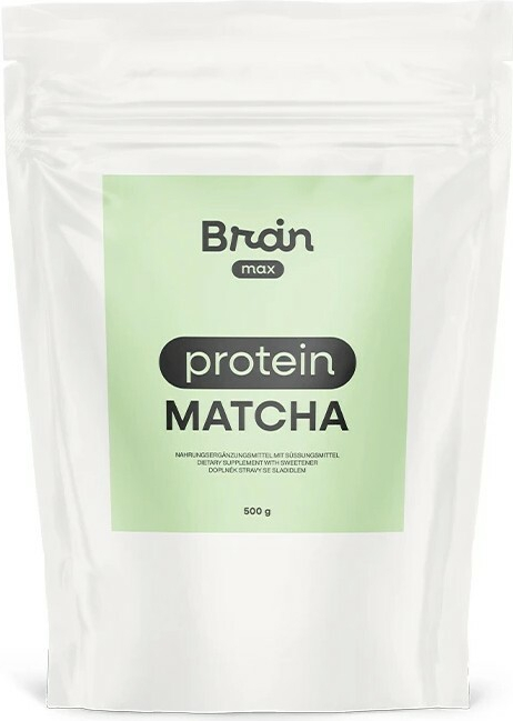 BrainMax Matcha Protein 500 g