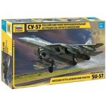 Zvezda Model Kit letadlo 4824 Suchoi SU-57 1:48 – Zboží Dáma