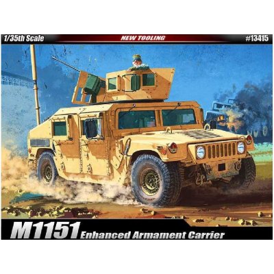 Academy Model Kit military 13415 M1151 Enhanced Armament Carrier 1:35 – Hledejceny.cz