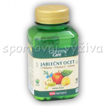 VitaHarmony jablečný ocet + vláknina + Vitamín C + chrom 90 tablet