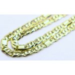 Klenoty Budín Pánský mohutný plný řetěz ze žlutého zlata HK6278 – Zboží Mobilmania