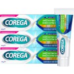 Corega fixační krém Extra silný svěží 3x 40 g – Zbozi.Blesk.cz