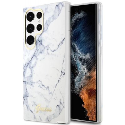 Pouzdro Guess Samsung Galaxy S23 Ultra Marble bílé – Zbozi.Blesk.cz