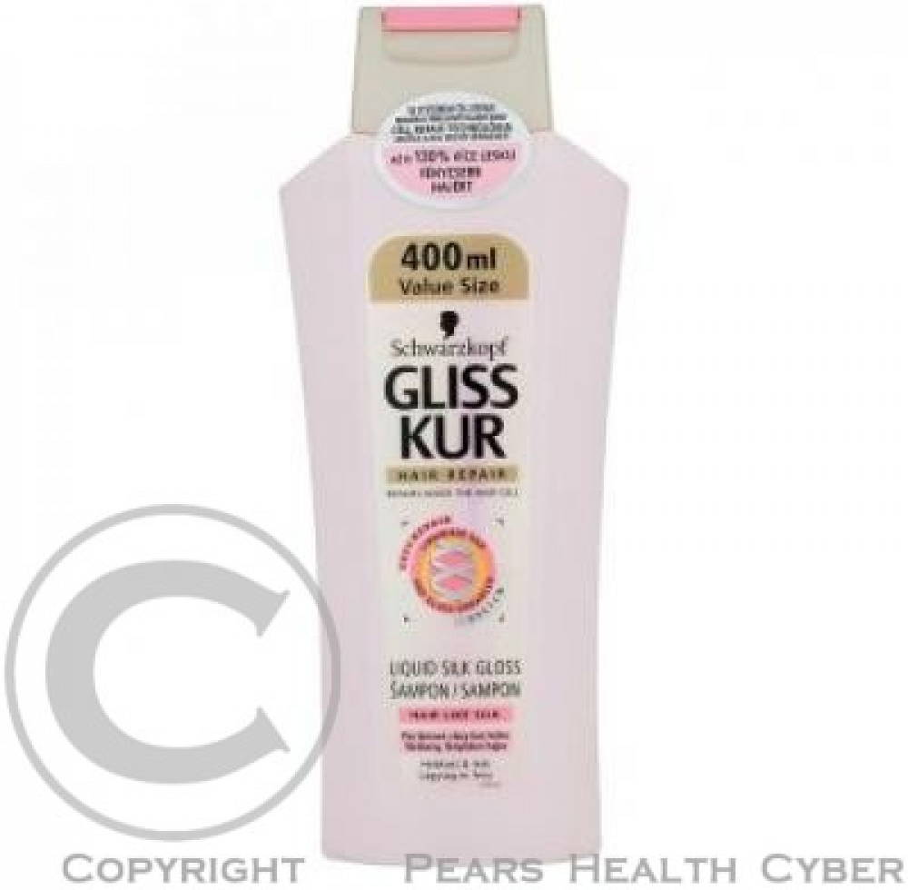 Gliss Kur Liquid Silk Gloss Shampoo 400 ml