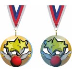 Akrylátová medaile Bowling Zlatá – Zbozi.Blesk.cz
