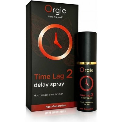 Orgie Time Lag 2 Delay Spray Next Generation 10 ml – Sleviste.cz