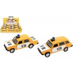 Teddies Policejní auto VB kov/plast 11,5cm na zpětné natažení na baterie se zvukem – Sleviste.cz