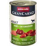 Animonda GranCarno Adult Beef a kachní Hearts 400 g – Hledejceny.cz