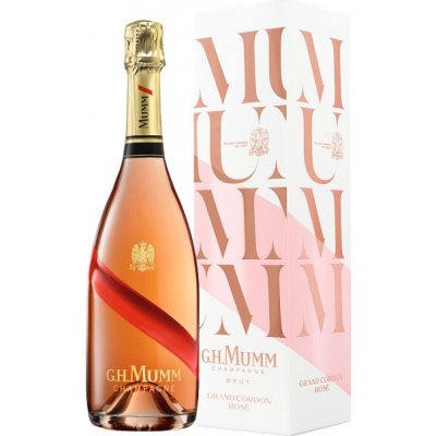 Mumm Cordon Rouge Rose 12,5% 0,75 l (holá láhev)