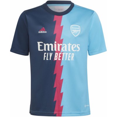 adidas Dětský předzápasový dres Arsenal FC 22/23 blankytný – Zbozi.Blesk.cz