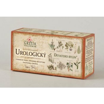 Grešík Urologický čaj devatero bylin 20 x 1,5 g