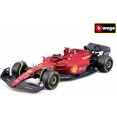 Bburago Formula F1 Ferrari Scuderia F1 75 2022 nr.55 Carlos Sainz 1:43 – Zbozi.Blesk.cz