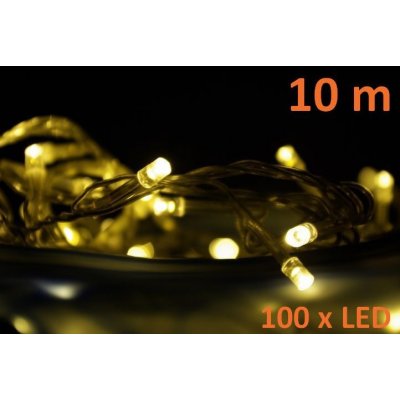 Nexos 808 Vánoční LED osvětlení 10m teple bílé 100 diod – Zbozi.Blesk.cz