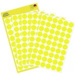 Avery Zweckform 3144 etikety 12mm 5 ks žluté – Zboží Dáma