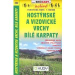 Hostýnské a Vizovické vrchy Bílé Karpaty mapa 1:100 000 č. 222 – Hledejceny.cz
