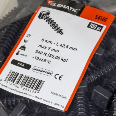 Hmoždinka natloukací pro vázací pásek 5458 Elematic – Hledejceny.cz