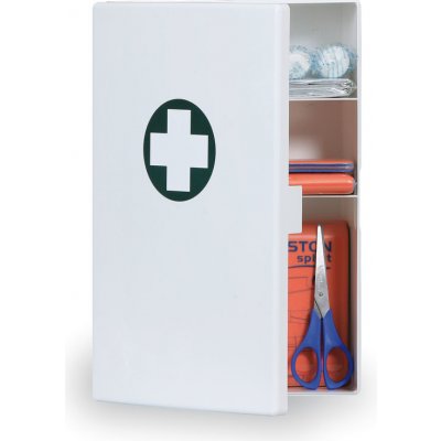 Corping Plastová nástěnná lékárnička na pracoviště náplň DIN 13157 – Zboží Dáma