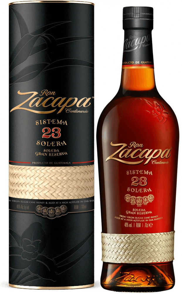 Ron Zacapa Centenario Solera Gran Reserva 23y 40% 1 l (tuba)