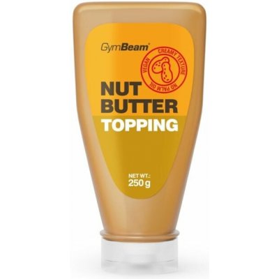 GymBeam Nut butter topping 250 g – Zboží Dáma