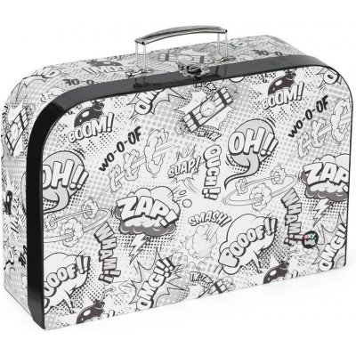 Karton P+P Kufřík lamino Komiks White 34 cm – Zboží Mobilmania