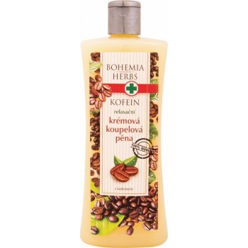 Bohemia Herbs Kofein relaxační krémová koupelová pěna 500 ml